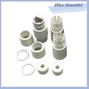 Ditur 1Pc RJ45 Docking Connector Ethernet Network Straight-through Waterproof IP67 Header Outdoor Broadband Network Cable Extender