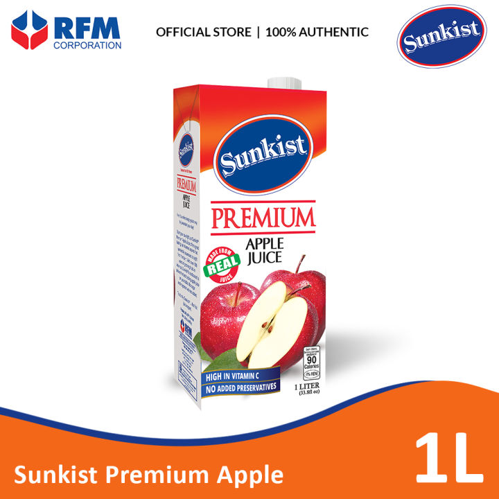 Sunkist Premium Apple Juice 1L Lazada Lazada PH