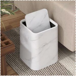 Garbage Container Organize Cleaning Utensils Decorative Garbage Bag Simplicity Anti-odor with a Lid