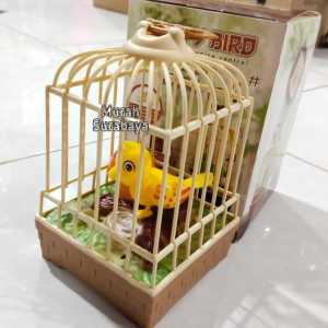 Mainan Happy Bird Burung Sangkar Terbaru FU 1155 | Mainan Edukasi Anak Yang Menarik Ada Lampu Dan Musik Barking And Voice Control | Mainan Anak Murah Meriah Best For Early Erucation | Mainan Burung Sangkar Bahan Plastik Bagus