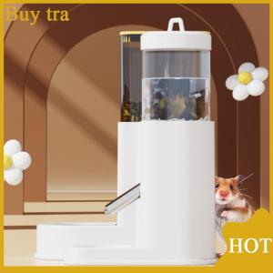 [Buytra] Công Suất Lớn 2in1 Hamster Trung Chuyển Và Waterer Leakproof Tự Động Trung Chuyển Nước Dispenser Rò Rỉ Bằng Chứng Thực Phẩm Vật Nuôi Nhỏ Nguồn Cung Cấp