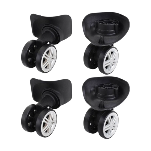 4Pieces Practical Luggage Replacement Wheels Universal Spinner Suitcase Casters Accesory For Smooth Travel Experience