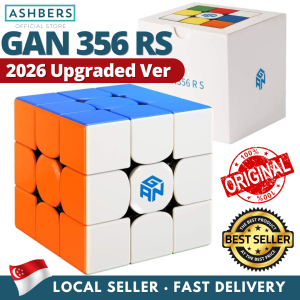 GAN 356 RS 3x3 Speed Cube 356RS Cube Rubics Magic Puzzle Toys (Stickerless)