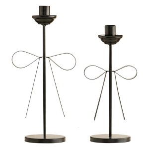 Candlestick HoldersIron Black Candlestick Holders Decorative Stands for Dining Table WeddingHome Decorations