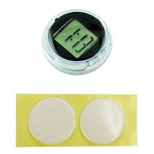 [caichuitan] อุปกรณ์นาฬิการถจักรยานยนต์สากลนาฬิกานาฬิกากันน้ำติด-บนนาฬิกาดิจิตอล