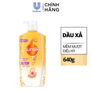 Dầu xả Sunsilk Mềm Mượt Diệu Kỳ 640g