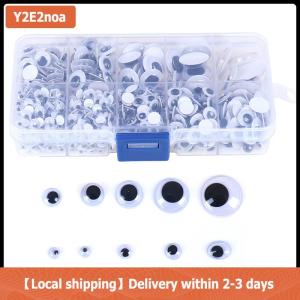【Local shipping】 Self-adhesive mixed eyes for toys doll googly wiggly eyes diy accessories