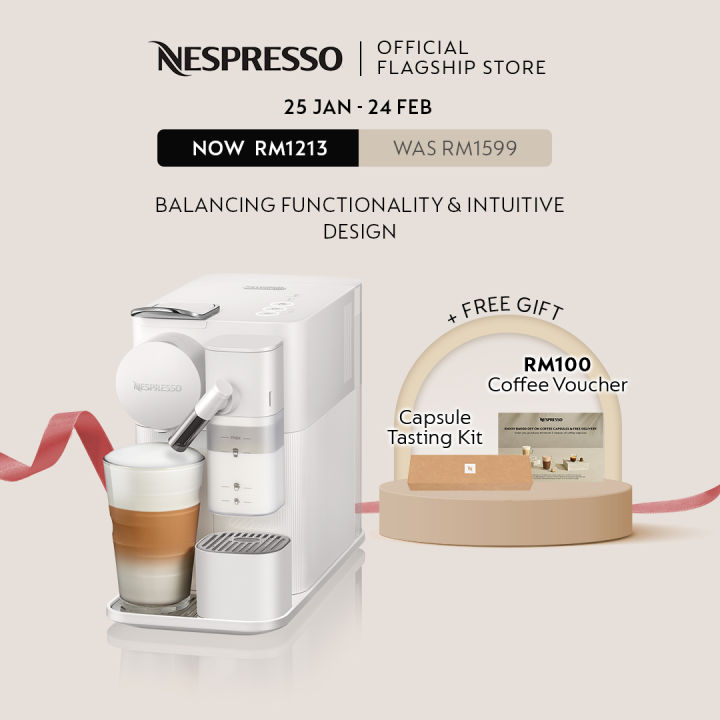 Nespresso Lattissima One Coffee Machine White / Coffee Maker /Automated
