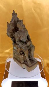 รูปหล่อทองเหลือง พระปิยมหาราช รัชกาลที่ 5 ทรงบัลลังก์