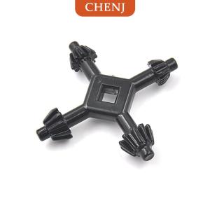 [COD] CHENJ กุญแจชัคคุญแจรวม4ทางอเนกประสงค์สำหรับสว่านเจาะเครื่องมือกดไฟฟ้า