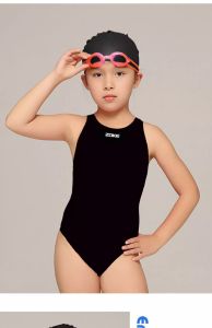 Zoke ชุดว่ายน้ำสตรีสำหรับฝึกซ้อมชุดว่ายน้ำเด็กผู้หญิงแห้งเร็วระบายอากาศได้อย่างรวดเร็วชุดว่ายน้ำแข่งรถ