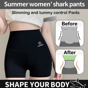 Tummy Controlling And Hip Lifting Shorts High Elasticity And Breathability Shaping And Slimming Yoga Pants
