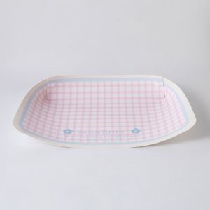 SDFSF Anti Spill Pet Feeding Mat Waterproof Cartoon Cat Bowl Mat Pet Accessories Anti Slip Pet Food Feeding Pad Pet Eating