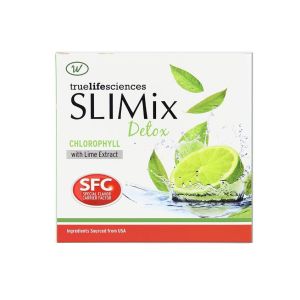 TLS SLIMix Chlorophyll & Lime Detox Supplement Sachets - 10 Days Healthy Weight Loss Program.Exp:3/2027