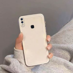 เคสสำหรับ vivo v9 vivo v11i vivo y95 vivo y91 vivo y91i เคสศัพท์แบบนุ่ม ซิลิโคนป้องกันกันกระแทก ปกใส ดีไซน์ใหม่สวยงาม การ์ตูนแมวพร้อมที่วาง TKYYMZJ01