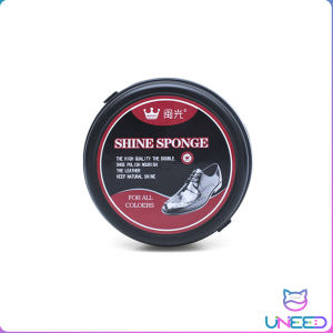 Need. Double-sided Sponge Leather Shoe Polish Brush Tool Colorless Shoes Wax for All Color Shoes 39g