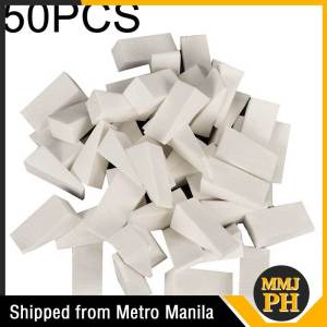 50Pcs Disposable Soft Sponge Nail Art Stamper Transfer Sponge Manicure Tools
