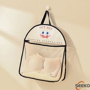 Seeko Hanging Net Organizer Storage Mesh Bag Hanging Storage Basket for Bathroom Bedroom