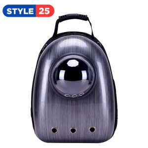 Cute Cartoon Dog Cat Carrier Bags for Small Dogs Cats Outdoor Puppy Cat Backpack Travel Pet Handbag Space Capsule gato transport