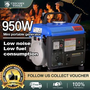 【Original Genuine】 Portable Gasoline Generator 950W 60HZ Ultra Quiet High Quality MINI New High Quality 2 Stroke Portable Gasoline Generator Max Power Output