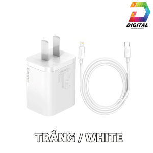 Bộ Sạc Nhanh Baseus Super Si PD 20W Chính Hãng ( Combo Củ & Cáp )