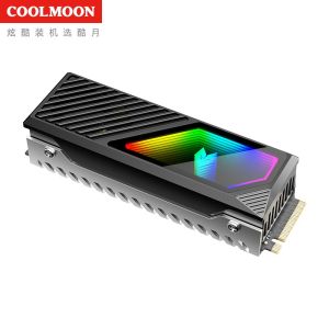 Coolmoon CM-M2F (FAN) M.2-2280 SSD High-Performance Cooling Heatsink Radiator