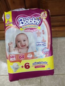 [CỘNG MIẾNG] Miếng lót sơ sinh Bobby Newborn NB1-108/NB1-64/NB2-60 - Miếng Lót Bobby Cho Bé Mới Lọt Lòng Và Bà Mẹ Ngày Chu Kỳ - Thanh Ngân Shop