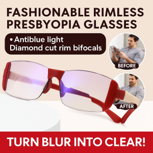 แว่นอ่านหนังสือป้องกันแสงสีฟ้า แว่นซูมอเนกประสงค์ แว่นอ่านหนังสือลดความเมื่อยล้า远近两用防蓝光眼镜