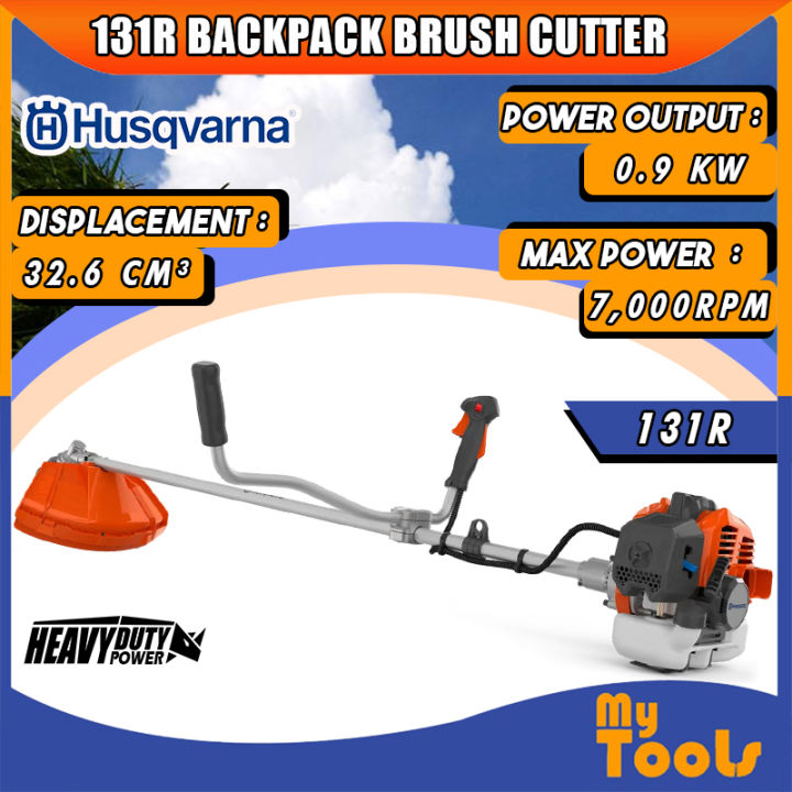 Mytools HUSQVARNA 131R Handheld Brush Cutter / Grass Cutter 32.8cc 2 ...