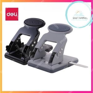 Máy đục lỗ Deli 0117 - máy bấm lỗ 35 tờ/lần chính hãng