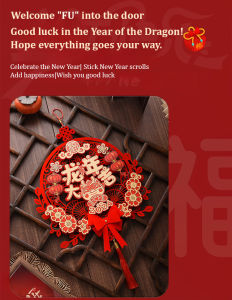 Year Of The Dragon Magnetic Spring Couplets for New Year