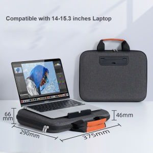 2 in 1 Hard Shell Portable Laptop Briefcase Bag for 13.3 14 15.3 16.2 inches Notebook Case Tablet Cover Laptop Bag