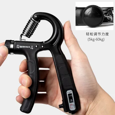 Kìm Bóp Tay Có Đếm Số Chuyên Nghiệp Chỉnh Lực 5-60kg Kìm Tập Cơ Tay R-Mode Dụng Cụ Tập Cổ Tay Tập Gym