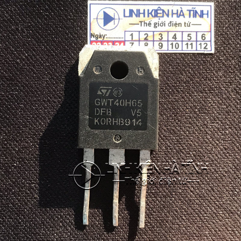 IGBT GWT40HP65FB GWT40H65DFB 40A 650V tháo máy đo tốt-AE21