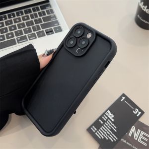 Tri-Town Matte Black Coffee Silicone Phone Case for Vivo Y02 Y11 Y16 Y17 Y20 Y21 Y22 Y27 Y30 Y32 Y33 Y36 Y78M Y90 Y93 Y91 Couple Soft Case