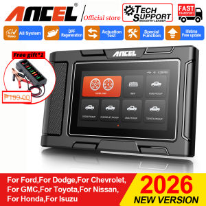 ANCEL HD3500 Pickup Heavy Duty Truck Scanner with DPF Regen& Service Reset Functions Support Pre-scan and Post-sacn for Ford/Ram/Chevrolet/GMC/Toyota/Honda/Nissan/Isuzu All-System Diesel Scanner Diagnostic Tool