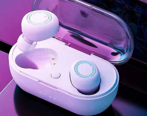 LS Bluetooth Headset M90pro Long Battery Life Bluetooth Headset Mobile Phone Universal Running Fitness Bluetooth Headset Wireless in-ear Slider Noise Reduction Mini E-sports Game Sports Headset