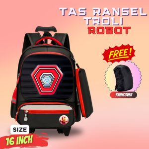 MM - Tas Ransel Sekolah Anak SD - TAs Ransel Troli Sekolah Anak SD Gambar 4 Karakter