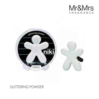 NIKI Car Fragrance Glitter White (Glittering Powder)