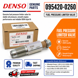 095420-0260 Fuel pressure Relief Valve Hitachi Excavator limiter assy Common Rail Pressure Limiting Valve 095420-0260