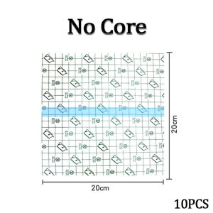 10Pcs Medical Adhesive Tape Transparent Tape PU Anti-allergic Medicinal Wound Dressing Fixation Plaster Waterproof for Abdominal Dialysis