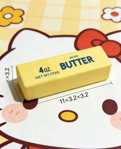 CuddleCove Realistic Butter Bar Squishy Toy Slow Rebound Super Soft Anxiety Relief Squeeze Toy