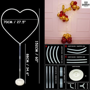 🔥SG LOCAL STOCK🔥Premium 170cm Balloon Bouquet with Fairy Lights Standing Balloons Balloon bouquet Balloon Tree No helium required Birthday Party Christmas Wedding Proposal Company Event