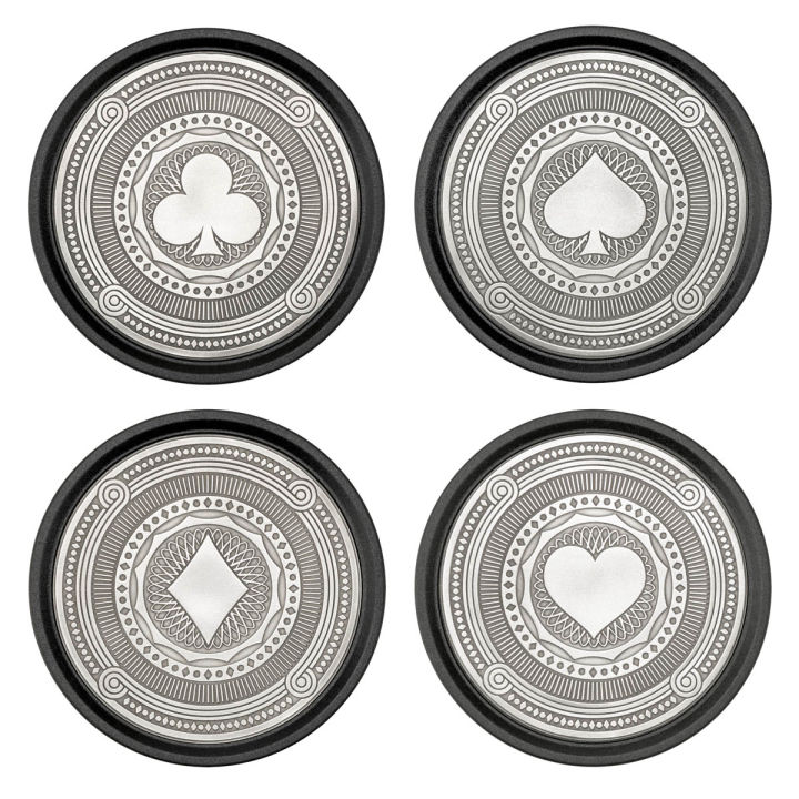 Royal Selangor Ace Collection 4-coaster Set 4-Coaster Set Abstract
