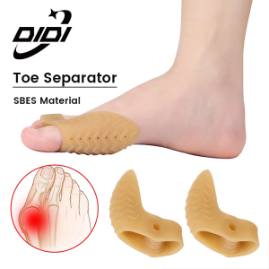 DIDI 2PCS Thumb Toe Corrector ที่หนีบผมตรง Hallux Valgus Separator Adjuster เครื่องมือดูแลเท้า Bunion Adjuster Hallux Outer