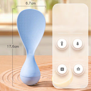 Tumbler Rice Spoon PP Material Nonstick Rice Serving Scoop Kitchen Rice Servers Rice Cooking Spoon