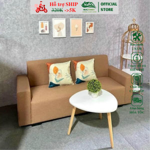 Sofa băng kích thước 1m8 giá rẻ tặng kèm 2 đôn / HEALHOMES