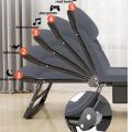 Tidur tunggal tempat berkemah Foldable bed Camping Cots  Portable bed for Adults  Adjustable 5-Position Lounge Chair with Pillow Portable Travel bed. 