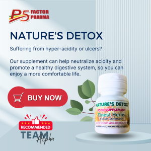 Natures Detox Hyper-acidity Neutralize: Promote a healthy digestive system (3 Bottles)