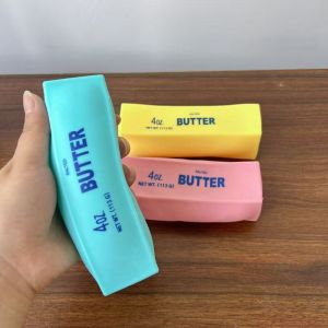 IIU Super Soft Butter Stick Squeezing Toy Anxiety Relief Maltose Slow Rebound Fidget Toy Creative Hand Relax Butter Stick Pinch Office Desk Toy